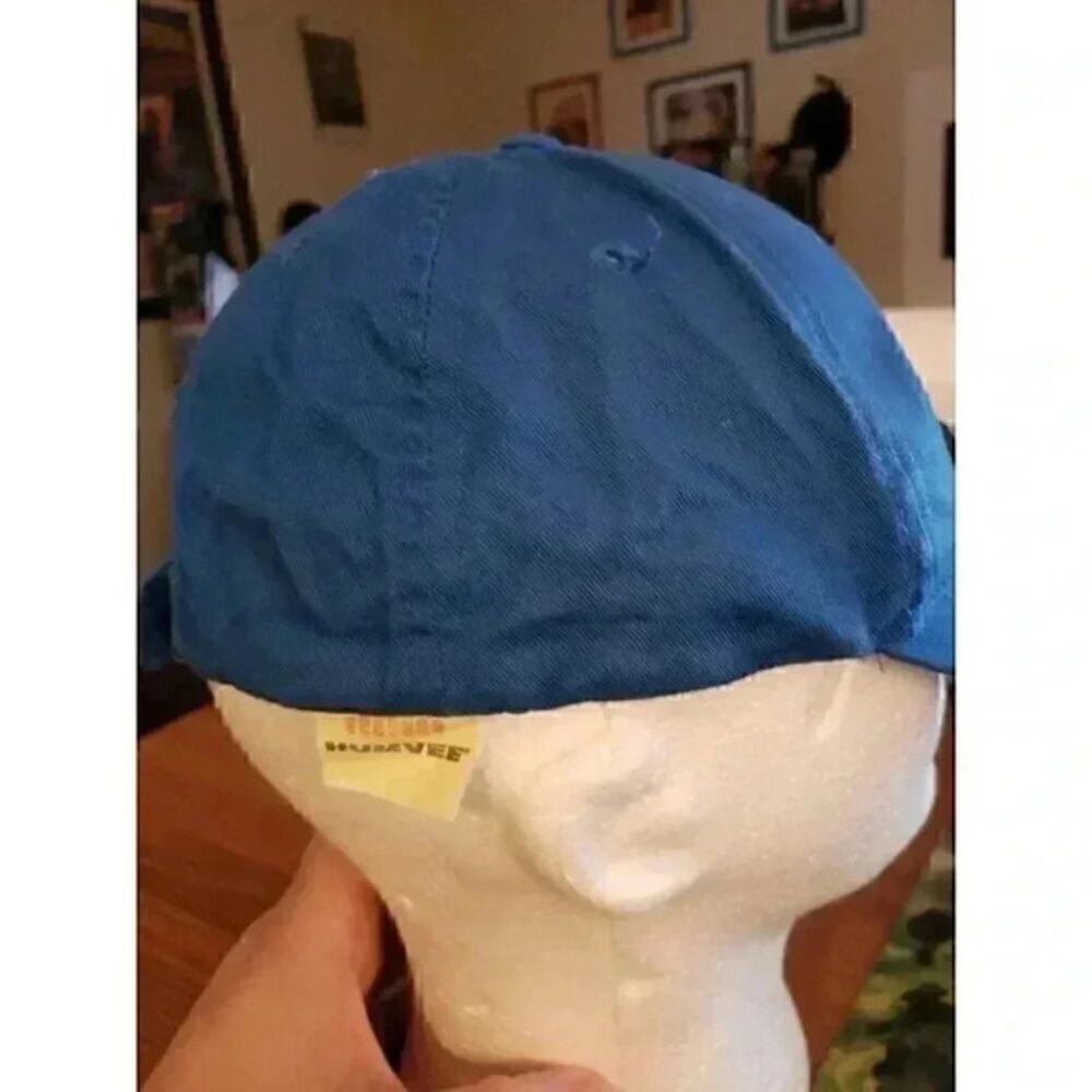 Humvee Hat - Blue Strapback Baseball Cap One Size Fits All - Picture 4 of 8